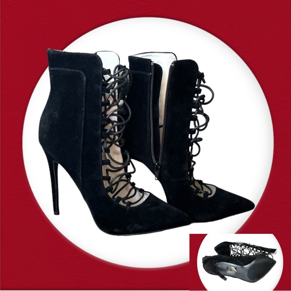 Hight he’ll Shoes with laces - Picture 3 of 4